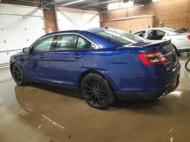 1FAHP2E80EG144208 - 2014 FORD TAURUS SEL BLUE photo 2