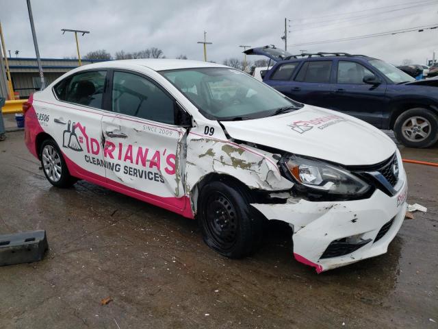 3N1AB7AP5GL682392 - 2016 NISSAN SENTRA S WHITE photo 4