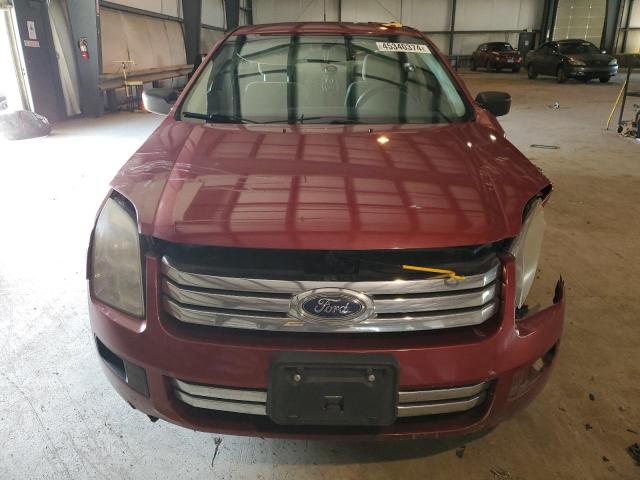 3FAHP06Z98R128971 - 2008 FORD FUSION S RED photo 5