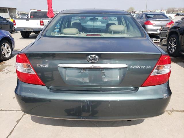 4T1BE32K12U584832 - 2002 TOYOTA CAMRY LE GRAY photo 6