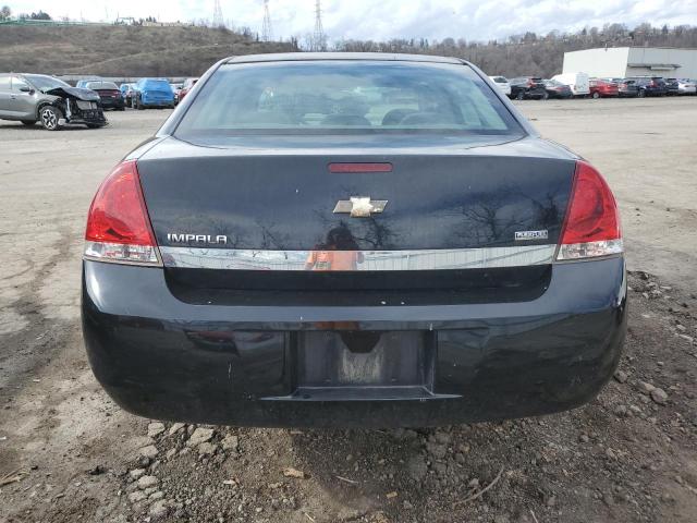 2G1WA5EK8A1107133 - 2010 CHEVROLET IMPALA LS BLACK photo 6