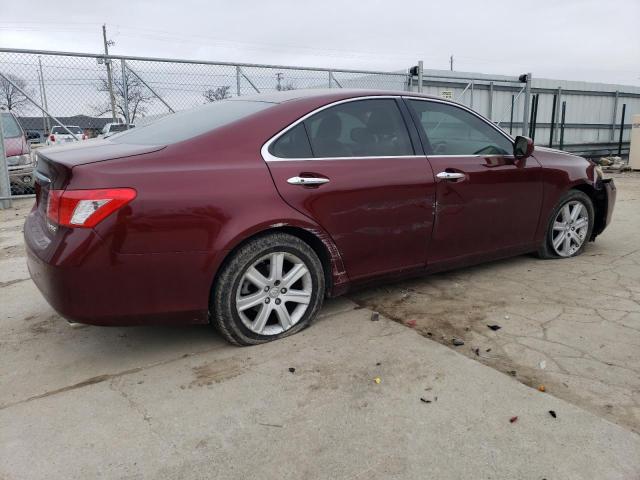 JTHBJ46G272107484 - 2007 LEXUS ES 350 BURGUNDY photo 3