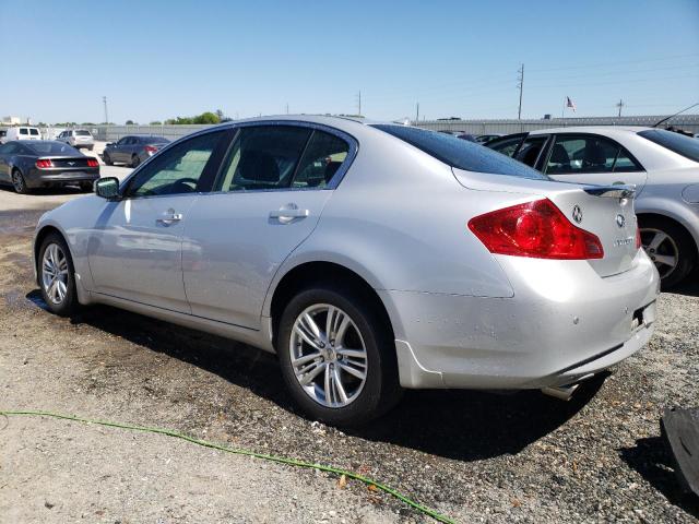 JN1CV6AR7DM357367 - 2013 INFINITI G37 SILVER photo 2