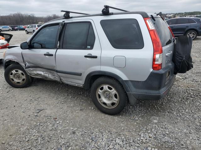 SHSRD68535U302351 - 2005 HONDA CR-V LX SILVER photo 2