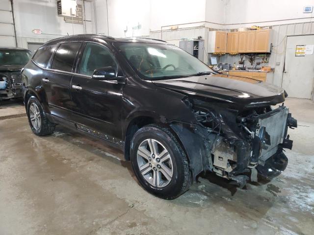 1GNKVHKD2GJ124453 - 2016 CHEVROLET TRAVERSE LT BLACK photo 4