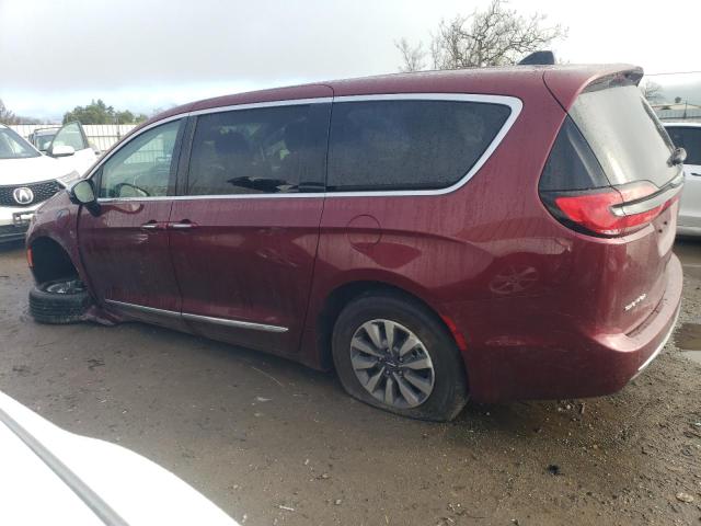 2C4RC1S7XPR604606 - 2023 CHRYSLER PACIFICA HYBRID LIMITED BURGUNDY photo 2