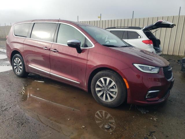 2C4RC1S7XPR604606 - 2023 CHRYSLER PACIFICA HYBRID LIMITED BURGUNDY photo 4