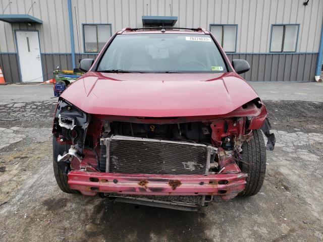 2CNDL73F156142580 - 2005 CHEVROLET EQUINOX LT RED photo 5