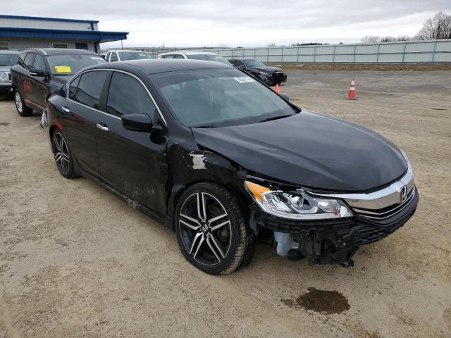 1HGCR2F19HA104833 - 2017 HONDA ACCORD SPORT SPECIAL EDITION BLACK photo 4