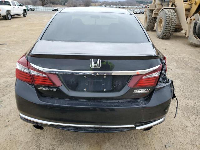 1HGCR2F19HA104833 - 2017 HONDA ACCORD SPORT SPECIAL EDITION BLACK photo 6