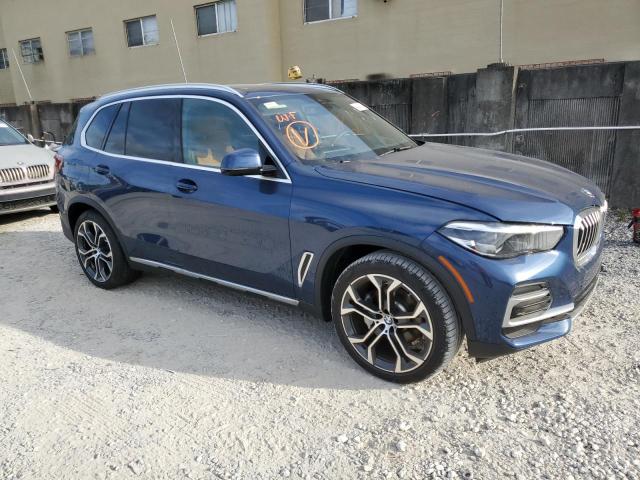 5UXCR6C08P9P76723 - 2023 BMW X5 XDRIVE40I BLUE photo 4