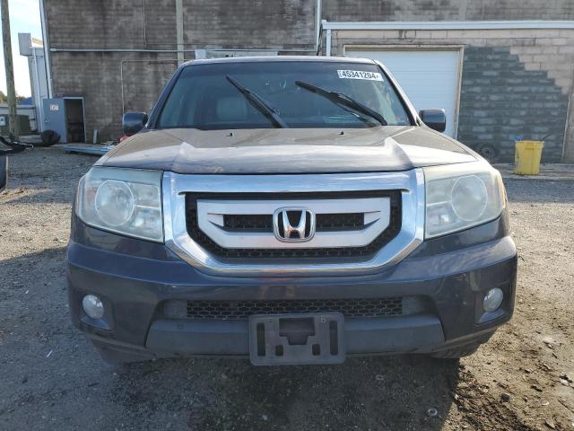 5FNYF4H52BB072296 - 2011 HONDA PILOT EXL BLUE photo 5