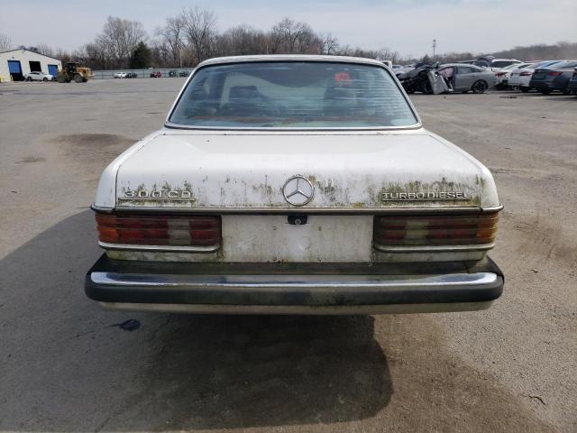 WDBAB53A7FA266164 - 1985 MERCEDES-BENZ 300 CDT WHITE photo 6