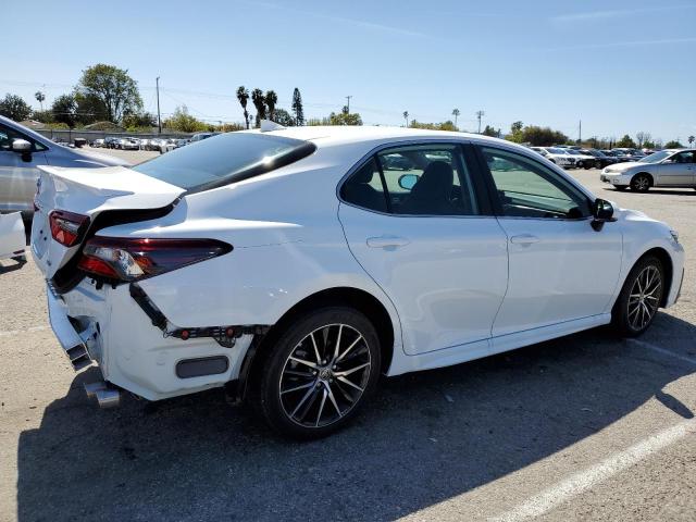 4T1G11AK0PU766410 - 2023 TOYOTA CAMRY SE NIGHT SHADE WHITE photo 3