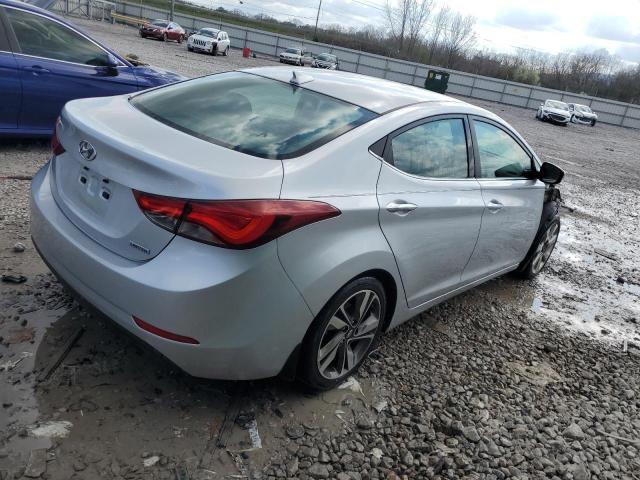 5NPDH4AE0EH486749 - 2014 HYUNDAI ELANTRA SE SILVER photo 3