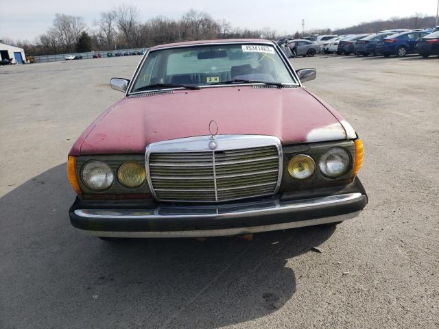 WDBAB50A4BB006894 - 1981 MERCEDES-BENZ 300 CD BURGUNDY photo 5