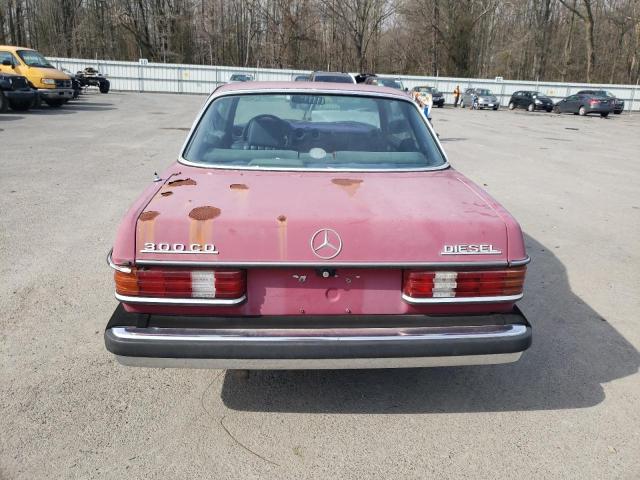 WDBAB50A4BB006894 - 1981 MERCEDES-BENZ 300 CD BURGUNDY photo 6