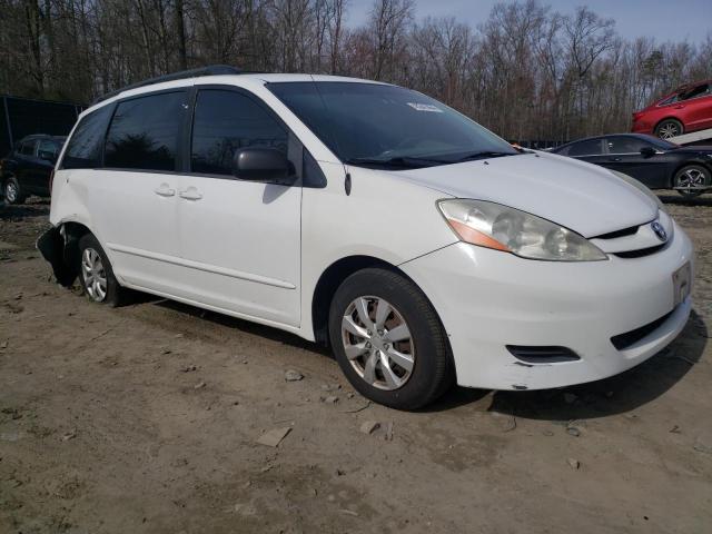 5TDZK23C09S279821 - 2009 TOYOTA SIENNA CE WHITE photo 4