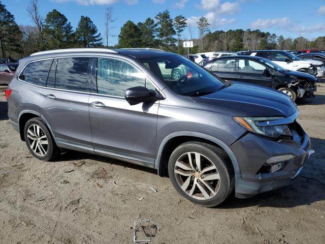 5FNYF5H96GB004115 - 2016 HONDA PILOT TOURING GRAY photo 4