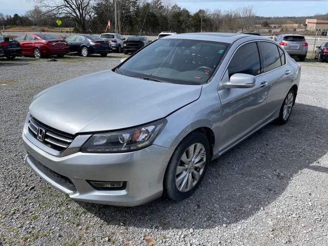 1HGCR3F86EA005269 - 2014 HONDA ACCORD EXL SILVER photo 2