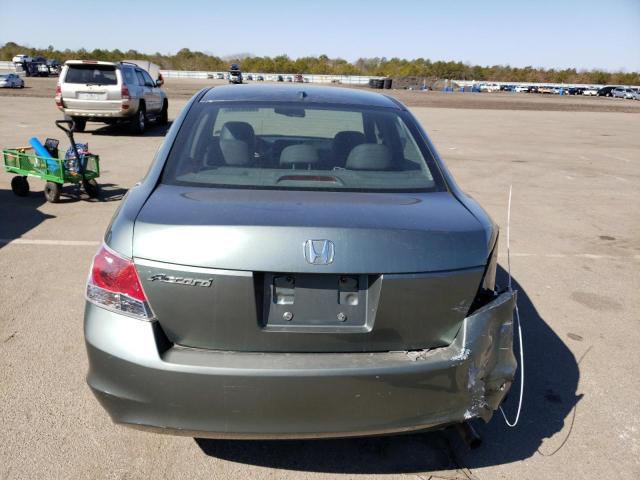 1HGCP26819A088132 - 2009 HONDA ACCORD EXL GRAY photo 6