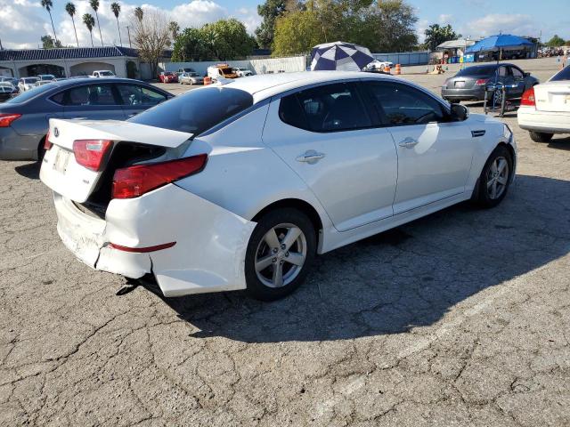 KNAGM4A77E5522573 - 2014 KIA OPTIMA LX WHITE photo 3