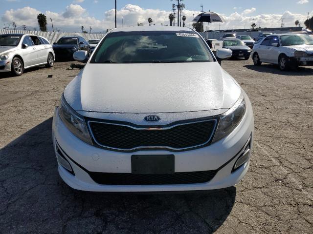 KNAGM4A77E5522573 - 2014 KIA OPTIMA LX WHITE photo 5