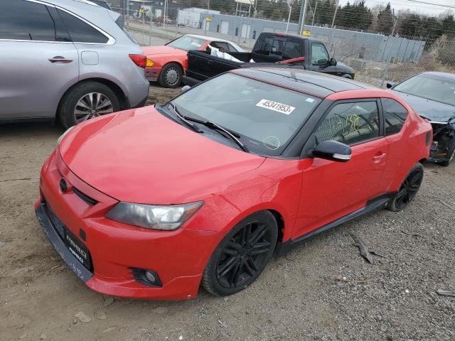 JTKJF5C77D3054689 - 2013 TOYOTA SCION TC RED photo 1