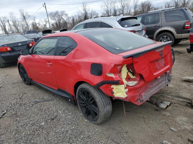 JTKJF5C77D3054689 - 2013 TOYOTA SCION TC RED photo 2