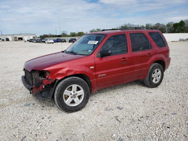 4M2CU39H27KJ04722 - 2007 MERCURY MARINER HEV RED photo 1