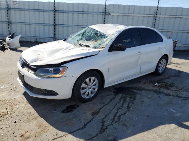 3VW2K7AJ7EM381205 - 2014 VOLKSWAGEN JETTA BASE 白色 照片 1