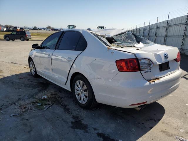 3VW2K7AJ7EM381205 - 2014 VOLKSWAGEN JETTA BASE 白色 照片 2