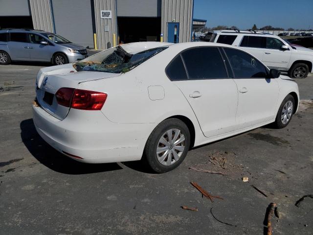 3VW2K7AJ7EM381205 - 2014 VOLKSWAGEN JETTA BASE 白色 照片 3