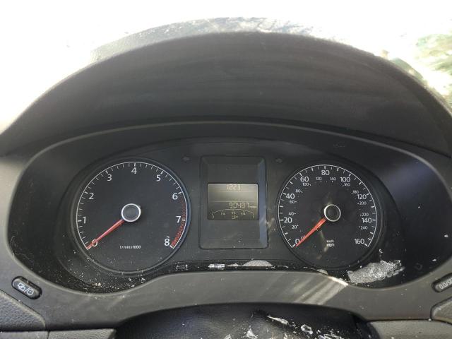 3VW2K7AJ7EM381205 - 2014 VOLKSWAGEN JETTA BASE 白色 照片 9