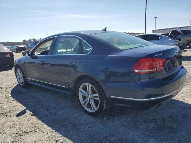 1VWCT7A36EC024019 - 2014 VOLKSWAGEN PASSAT SEL BLUE photo 2