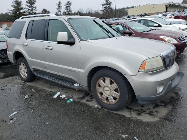 5LMEU88HX5ZJ28888 - 2005 LINCOLN AVIATOR SILVER photo 4