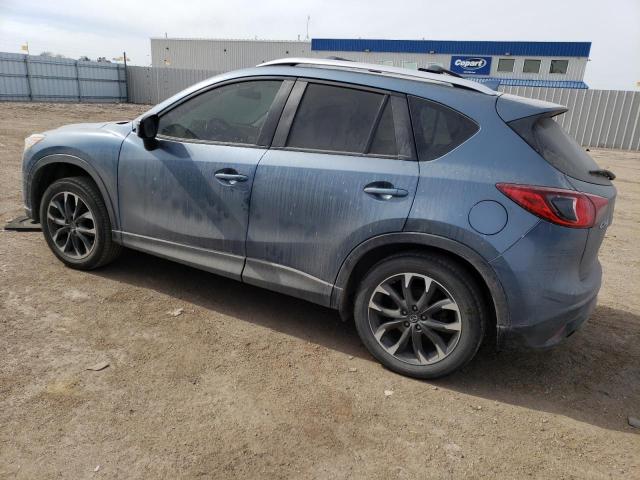 JM3KE2DY3G0809239 - 2016 MAZDA CX-5 GT BLUE photo 2