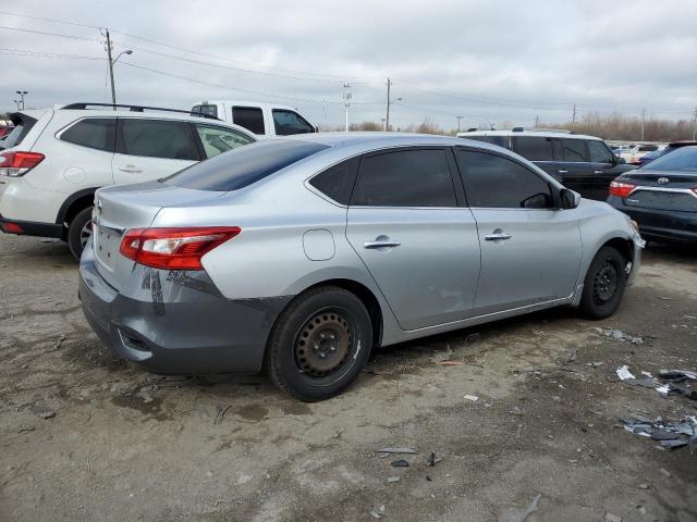 3N1AB7AP1GY223606 - 2016 NISSAN SENTRA S SILVER photo 3