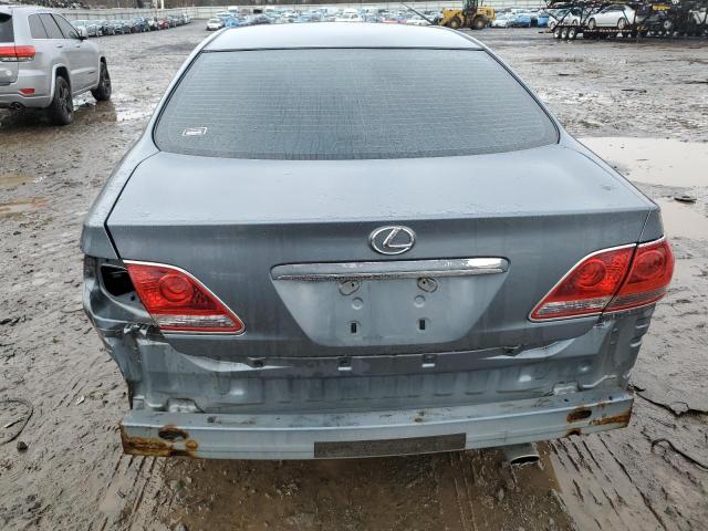 JTHBA30G955128170 - 2005 LEXUS ES 330 GRAY photo 6