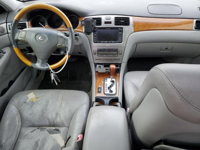 JTHBA30G955128170 - 2005 LEXUS ES 330 GRAY photo 8