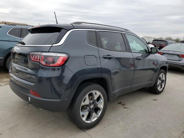 3C4NJDCB1JT329009 - 2018 JEEP COMPASS LIMITED GRAY photo 3