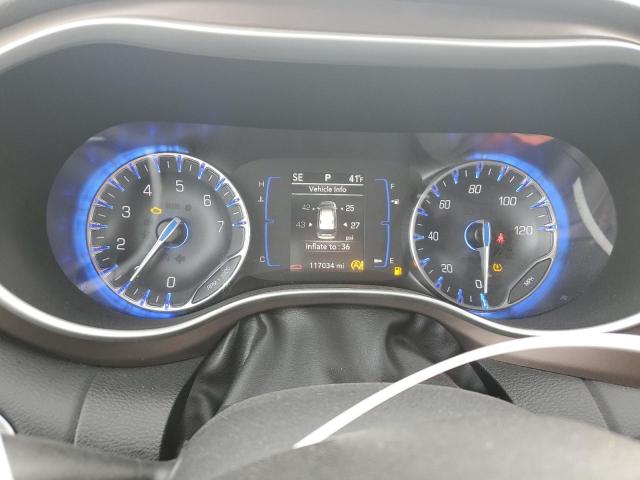 2C4RC1BG8KR626161 - 2019 CHRYSLER PACIFICA TOURING L ვერცხლისფერი ფოტო 9