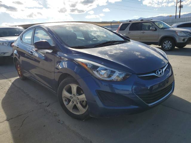 5NPDH4AE4GH779086 - 2016 HYUNDAI ELANTRA SE BLUE photo 4