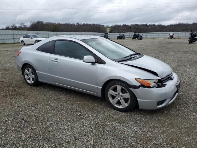 2HGFG12817H568442 - 2007 HONDA CIVIC EX SILVER photo 4