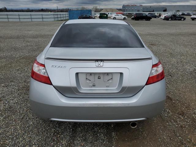 2HGFG12817H568442 - 2007 HONDA CIVIC EX SILVER photo 6