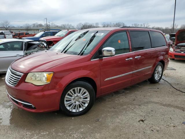 2C4RC1CG5DR559102 - 2013 CHRYSLER TOWN & COU TOURING L BURGUNDY photo 1