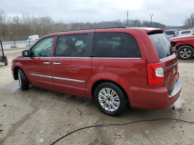 2C4RC1CG5DR559102 - 2013 CHRYSLER TOWN & COU TOURING L BURGUNDY photo 2