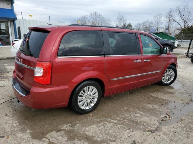 2C4RC1CG5DR559102 - 2013 CHRYSLER TOWN & COU TOURING L BURGUNDY photo 3