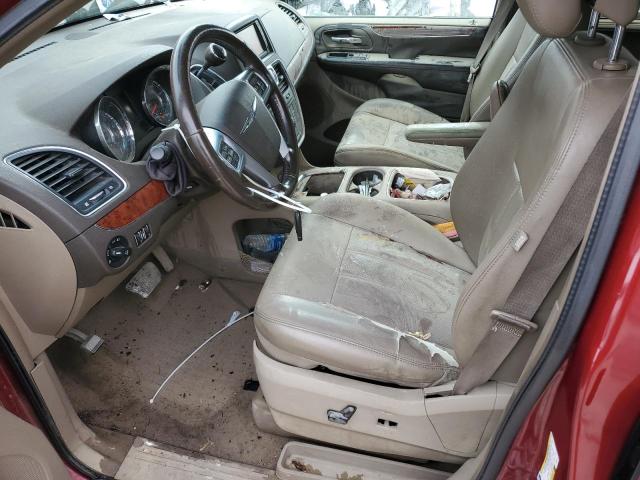 2C4RC1CG5DR559102 - 2013 CHRYSLER TOWN & COU TOURING L BURGUNDY photo 7