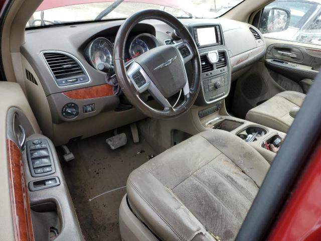 2C4RC1CG5DR559102 - 2013 CHRYSLER TOWN & COU TOURING L BURGUNDY photo 8